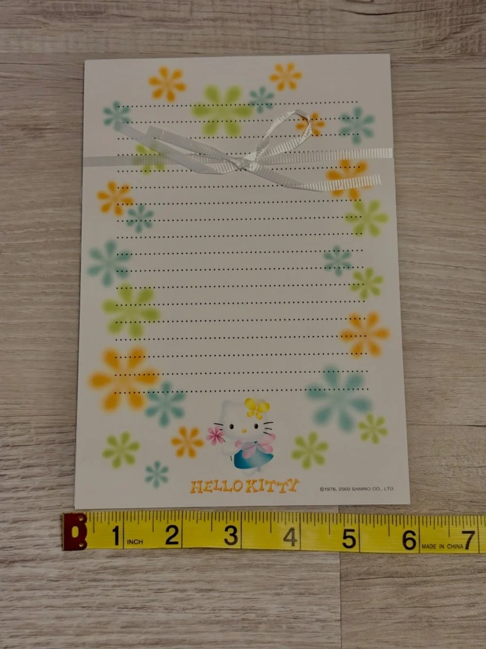 Vintage Sanrio Hello Kitty Angel Y2K Stationary Postcard Letter Set 2000 Read